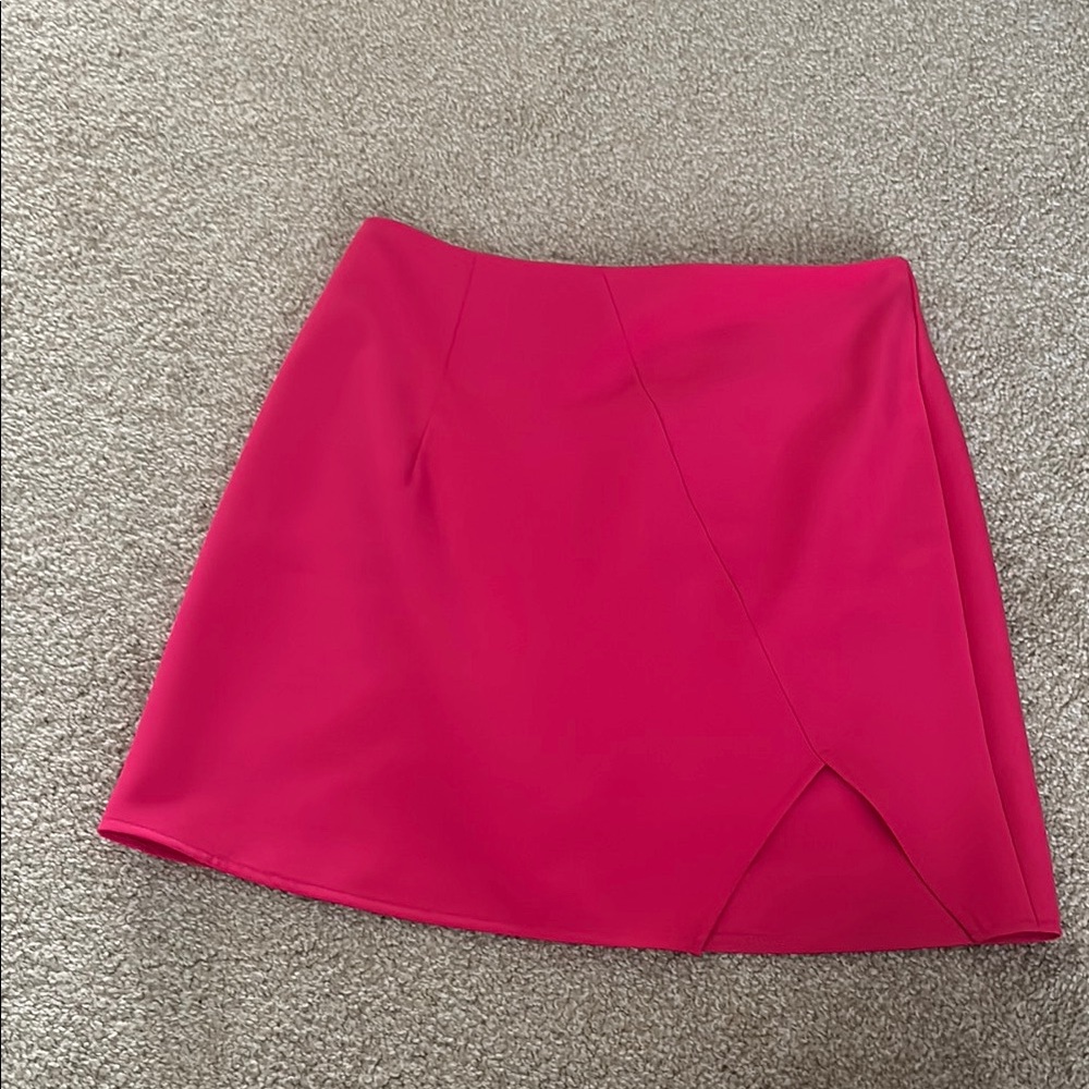 Pink Mini Skirt